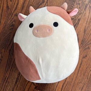 Brown Cow Squishmallow 15”